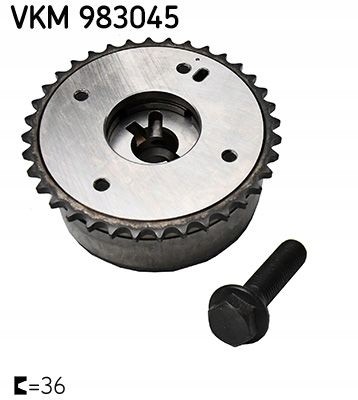 SKF VKM 983045 Колесо змінних фаз грм toyota avensis, corolla, matrix, rav 4 iv,