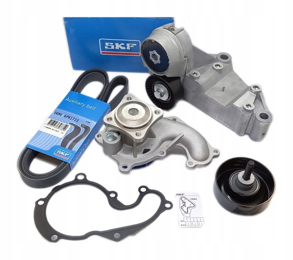 SKF VKMC 34107 Водяна помпа + комплект ременя ГРМ