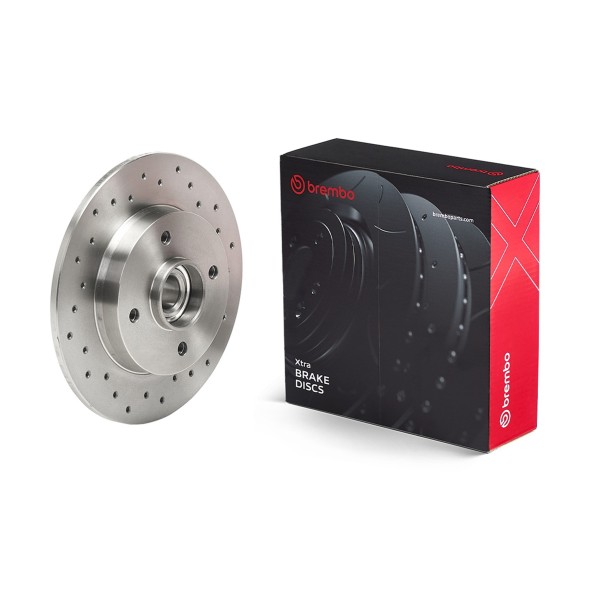 Brembo 08.9512.2X Диск хам тил 249х9 p lozysko xtra - brembo 08.9512.2x