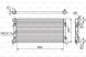 Valeo 701522 Охолоджувач води 701522 valeo audi seat a1 ibiza iv