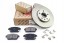Sieger SIG51847, SIG94551 КОМПЛЕКТ Гальмівні диски 300мм + колодки ПЕРЕДНІ OPEL Astra J 2009-