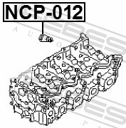 NCP 012 FEBEST Ущiльнююче кiльце форсунки