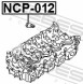 NCP 012 FEBEST Ущiльнююче кiльце форсунки
