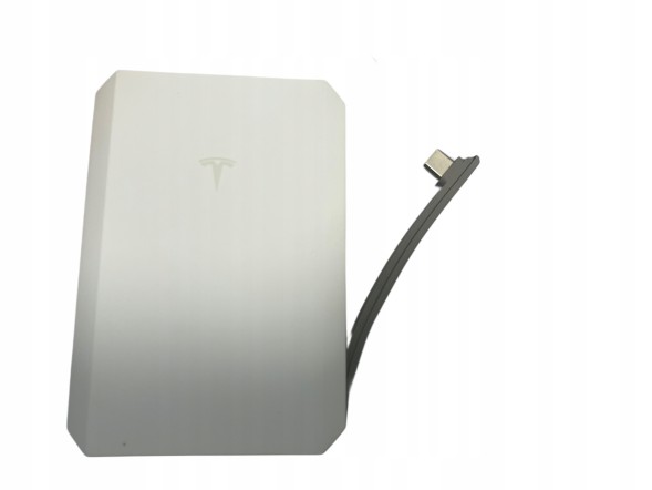 TESLA TECHNICS 2058793-00-A Tesla S X 3 Y ПОВЕРБАНК БЕЗДРОТОВА ЗАРЯДКА 5000mAh 19,3 Вт·год БІЛИЙ НОВИЙ