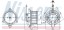 V-maxzone Part VIC-216382 Вентилятор салону для MERCEDES A (V177), A (W177), B SPORTS TOURER (W247), CLA