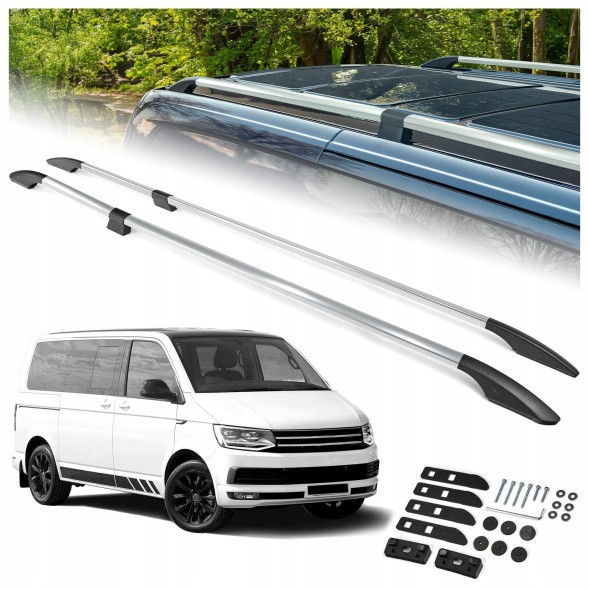 CHROMEMASTER OM-RR-D0037G-005 Багажник на дах (рейлінги) для VW MULTIVAN T6 2015-2019 SHORT | КОРОТКИЙ