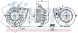 AD BRAKE VIC-444198 Вентилятор NIS для MERCEDES SLK (R171) 1.8-5.5 03.04-12.11