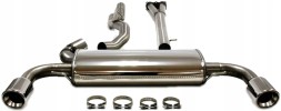 TA-Technix 02VO018-10D-1 Спортивна вихлопна система CATBACK 1x100 TA TECHNIX VOLVO S60 II (134) T6 AWD