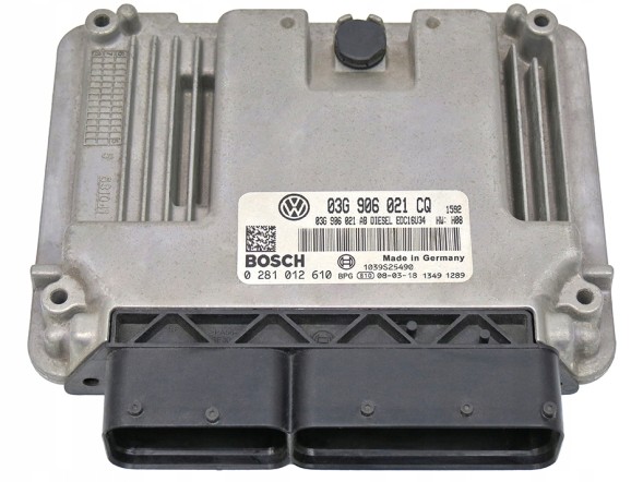OE 03G 906 021 CQ 0 281 012 610 Блок керування двигуном (ECU) GOLF OCTAVIA 1.9 TDI 03G906021CQ 0281012610