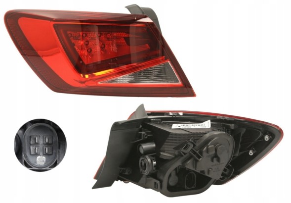 Valeo VAL045114 Seat leon 5f 12-20 задній ліхтар лівий зовнішній оригінал