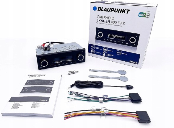 2001020000005 BLAUPUNKT Скаген 400 Dab Автомобільне радіо 1-DIN Bluetooth 50W