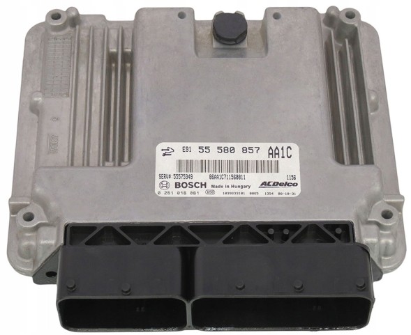 OE 55 580 857 AA1C 0 281 018 081 КОМП'ЮТЕР (БЛОК УПРАВЛІННЯ ДВИГУНОМ) OPEL ASTRA J 1.3 CDTI 55580857 0281018081