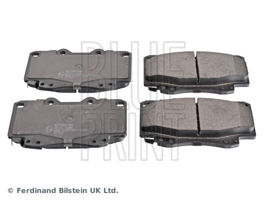 ADT342160 BLUE PRINT Комплект гальмівних колодок з 4 шт дисків