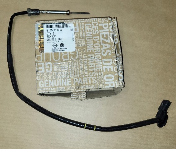 OPEL 9552388 Новий оригінальний датчик температури вихлопних газів renault master 95523883