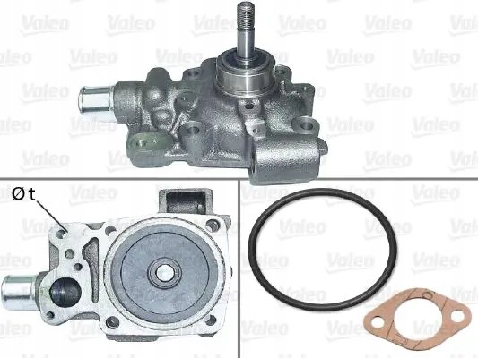 Valeo 506879 Водяний насос 506879 valeo iveco