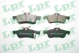 05P2076 LPR Комплект гальмівних колодок з 4 шт дисків