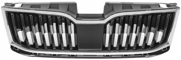 Китай 5E0853761C 2ZZ Skoda Octavia III 2017-2020 Повна камера гриля радіатора, хром з ACC