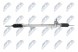 NTY SPK-RE-005 Рульова передача магловника renault megane ii scenic ii нова тяга