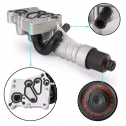 Autokomp 5906752331506 Охолоджувач Основа Корпус масляного фільтра Mercedes W204 W212 S212 попр. верс.