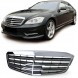 Green Parts GRILL W221 CHROM РЕШІТКА РАДІАТОРА MERCEDES W221 AMG OPTIK 09-13 РЕСТАЙЛІНГ ХРОМ