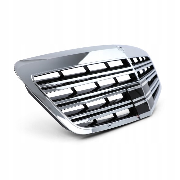 Green Parts GRILL W221 CHROM РЕШІТКА РАДІАТОРА MERCEDES W221 AMG OPTIK 09-13 РЕСТАЙЛІНГ ХРОМ
