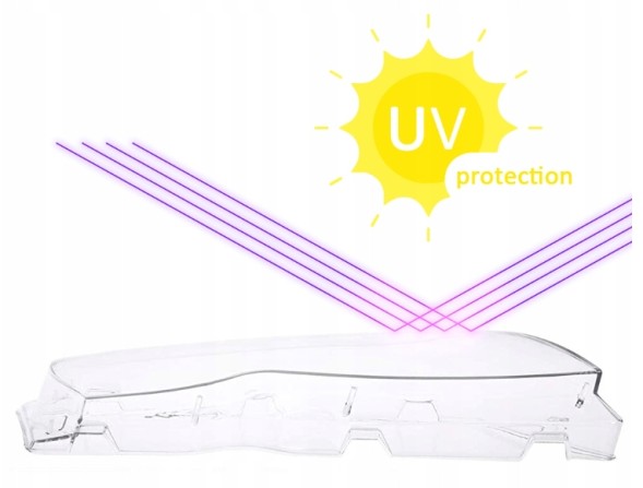 Vroomer LC-DS4-I-10-L Абажур скло лампи фари citroen ds4 i (2010 - 2015) лівий