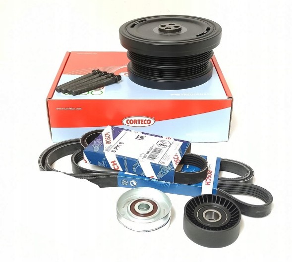 BMW OE 80004866SET РОЛИКИ РЕМЕНІ ШКІВ BMW E65 730D M57N2