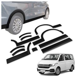 CHROMEMASTER OM-BC-0047-S82 Розширювачі колісних арок + накладки дверей для VW CARAVELLE T6.1 2019-2023 LONG