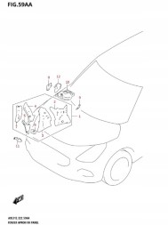 Suzuki OE 58320-53R00 SUZUKI SWIFT 2024- - ПРАВА ЧАШКА АМОРТИЗАТОРА