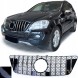 Green Parts GRILL ATRAPA MERCEDES ML W164 LIFT РЕШІТКА ЗНЯТИ MERCEDES ML W164 08-11 LIFT PANAMERICANA