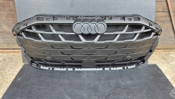 Audi OE GRILL AUDI A3 8Y LIFT 2024- S-LINE BLACK MAT ZNACZEK Камера радіатора ГРИЛЬ Audi A3 8Y LIFT 24- S-LINE OE 8Y0853651AF BLACK