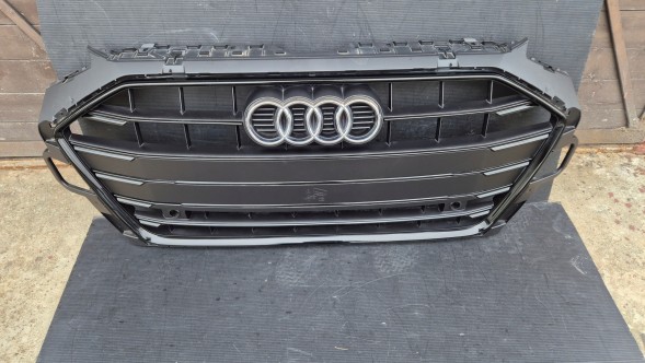 Audi OE GRILL AUDI A4 B9 8W LIFT 2019- BLACK + CHROM LOGO Камера радіатора ГРИЛЬ Audi A4 B9 8W LIFT 19- OE 8W0853651DF DH BLACK !