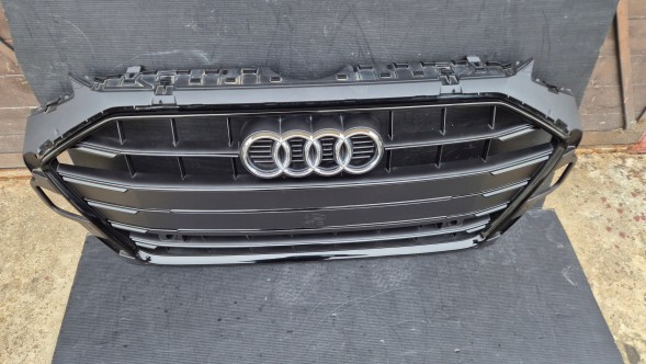 Audi OE GRILL AUDI A4 B9 8W LIFT 2019- BLACK + CHROM LOGO Камера радіатора ГРИЛЬ Audi A4 B9 8W LIFT 19- OE 8W0853651DF DH BLACK !