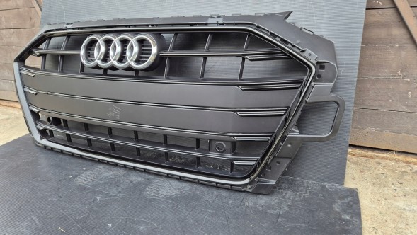 Audi OE GRILL AUDI A4 B9 8W LIFT 2019- BLACK + CHROM LOGO Камера радіатора ГРИЛЬ Audi A4 B9 8W LIFT 19- OE 8W0853651DF DH BLACK !