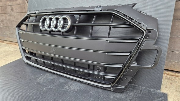 Audi OE GRILL AUDI A4 B9 8W LIFT 2019- BLACK + CHROM LOGO Камера радіатора ГРИЛЬ Audi A4 B9 8W LIFT 19- OE 8W0853651DF DH BLACK !