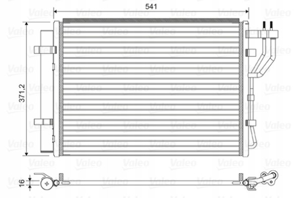Valeo 822582 Конденсатор - valeo 822582