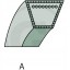 Akcesoria 754-0222A MTD клиновий пояс