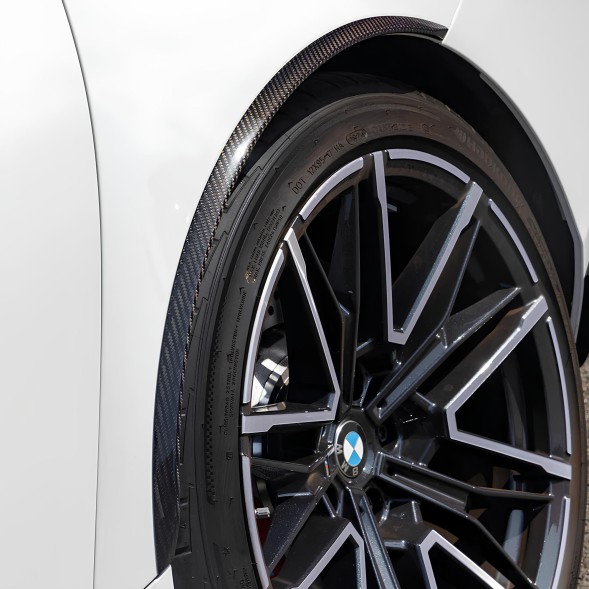 Китай T-496 Карбонові Накладки на Крила для BMW M5 G90/G99 (2024+) Стиль SOOQOO