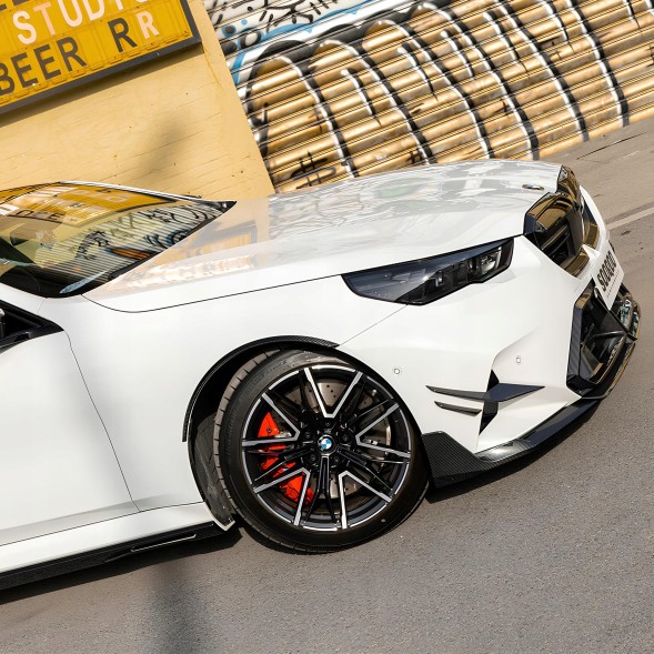 Китай T-496 Карбонові Накладки на Крила для BMW M5 G90/G99 (2024+) Стиль SOOQOO
