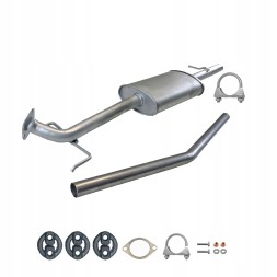 CHINA ZEST.17.700E Центральний глушник opel mokka 1.4i turbo 06/2012-