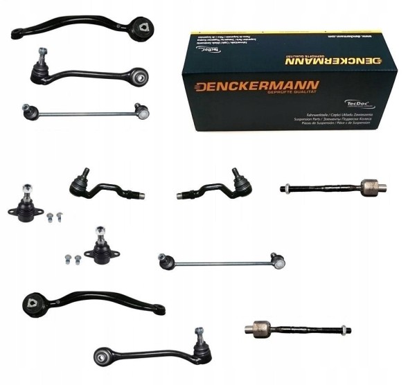 Denckermann cr4589A ВАЖЕЛІ ТЯГИ КУЛЬОВІ ОПОРИ НАКОНЕЧНИКИ BMW X3 E83 ПЕРЕДНІЙ КОМПЛЕКТ 12ШТ