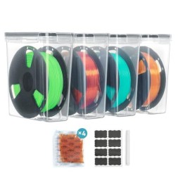AD BRAKE B0GRZFGKB1 КОНТЕЙНЕРИ ДЛЯ 3D ФІЛАМЕНТУ НАБІР 4 ШТ. ОБ'ЄМ 4Л ДЛЯ ДОМУ