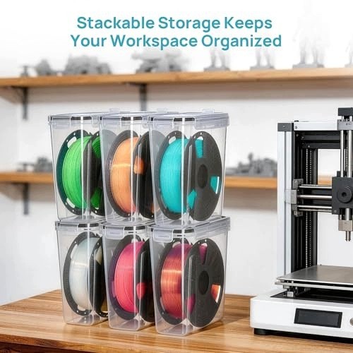 AD BRAKE B0GRZFGKB1 КОНТЕЙНЕРИ ДЛЯ 3D ФІЛАМЕНТУ НАБІР 4 ШТ. ОБ'ЄМ 4Л ДЛЯ ДОМУ