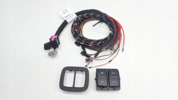 VAG-SYSTEM PRB9Y000TWS000 EL. OTWIERANY НОВИЙ КОМПЛЕКТ ПРОВОДКИ ДЛЯ ФАРКОПА PORSCHE CAYENNE 9Y0 З ЕЛЕКТРОПРИВОДОМ ВІДКРИВАННЯ + КНОПКА + РАМКА