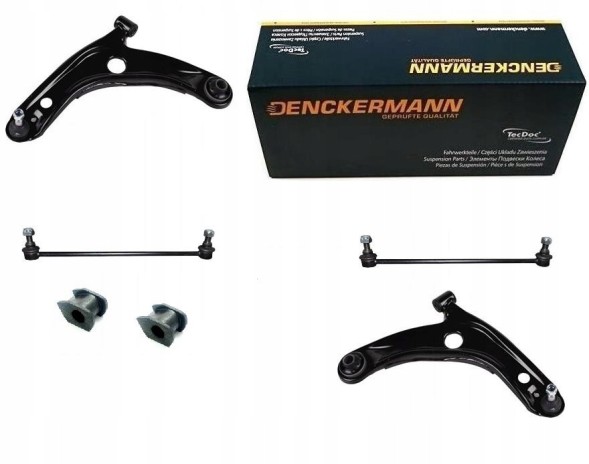 Denckermann CR1600A ВАЖІЛЬ ПІДВІСКИ ГУМОВИЙ З'ЄДНУВАЧІ TOYOTA YARIS II 2005- YARIS III 2010- ПЕРЕДНІЙ КОМПЛЕКТ