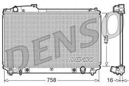 Denso DRM51003 Радіатор охолодження drm51003 denso