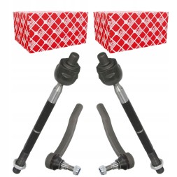 Febi Bilstein KOŃCÓWKI,DRĄŻKI KIEROWNICZE DUCATO KOMPLET НАКОНЕЧНИКИ + ШТАНГИ L+P FEBI ДЛЯ DUCATO JUMPER BOXER 06-
