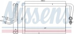 Nissens 92337 Випарник кондиціонера 92337 nissens mercedes