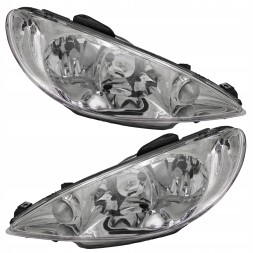 Eagle Eyes 5723091E + 5723101E MHM TUNING Фара передня Peugeot 206 1998-2009 комплект