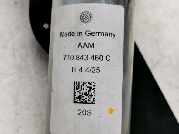 Volkswagen OE 7T0843460C, DWP7T0843460COE Доводчик дверей м'яке закриття VW T7 7T0843460C Новий оригінал